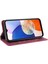 Samsung Galaxy M22 Için Kılıf 4G/M32 4g Manyetik Pu Deri Koruyucu Folio (Yurt Dışından) 5