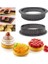8 Adet / Takım Olmayan Yapıştırma Kalıp Tarte Yüzük Delikli Plastik Kesme Yüzükler Mousse Daire Kesici Dıy Pişirme Aksesuarları | Kek Kalıpları (Yurt Dışından) 4
