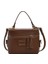 Kutu Taşınabilir Küçük Kare Çanta Kadın Retro Moda Moda Düz Renk Tek Omuz Crossbody Çanta (Yurt Dışından) 1