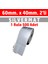 60X40 mm 2li Baskısız Silver Mat Demirbaş Etiketi / 500 Adet 1