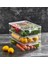 Kapaklı Buzdolabı Organizeri L 20X32,5X7,5 cm ROYALEKS-12564 1