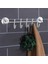 5'li Vidalı Askılık Metal Banyo Lavabo Sağlam Aparat Krom Askılık Elbise Havlu Asma Askı 4