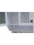 Hobi Adn 90351 Model Dekoratif Terek Ecza Dolap Mdf Parlak Beyaz Lake El Yapım 1