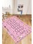 Sek Sek Desen Ingilizce Öğretici Eğitici Çocuk Odası Oyun Halısı, Çocuk-36-Pembe, 3