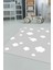 Dijital Baskılı Kaymaz Yıkanabilir Bulut Desenli Çocuk Odası Halısı, Çocuk-08-Gri, 1