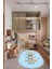 Dijital Baskılı Kaymaz Yıkanabilir Seksek Eğitici Oval Çocuk Odası Oyun Halısı, O-Çocuk-31-Mavi, 4