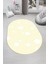 Dijital Baskılı Kaymaz Yıkanabilir Bulut Desenli Oval Çocuk Odası Halısı, O-Çocuk-08-Sarı, 5