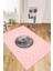 Dijital Baskılı Kaymaz Taban Yıkanabilir Yıldız Ay Desen Çocuk Odası Halısı, Çocuk-27-Pembe, 4