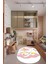 Dijital Baskılı Kaymaz Yıkanabilir Sevimli Ayıcık Desen Oval Çocuk Odası Halısı, O-Çocuk-34-Pembe, 3