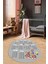 Dijital Kaymaz Yıkanabilir Çarpım Tablosu Desenli Oval Çocuk Odası Halısı, O-Çocuk-05-Gri, 1