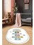 Dijital Baskılı Kaymaz Yıkanabilir Seksek Eğitici Oval Çocuk Odası Oyun Halısı, O-Çocuk-31-Beyaz, 5
