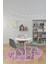 Dijital Kaymaz Yıkanabilir Çarpım Tablosu Desenli Yuvarlak Çocuk Odası Halısı, Y-Çocuk-05-Pembe, 1