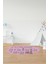 Dijital Kaymaz Yıkanabilir Çarpım Tablosu Desenli Yuvarlak Çocuk Odası Halısı, Y-Çocuk-05-Pembe, 3