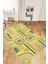 Dijital Baskılı Kaymaz Taban Yıkanabilir Renkli Çocuk Odası Halısı, Çocuk-26-Sarı, 5