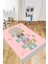 Dijital Baskılı Kaymaz Yıkanabilir Sek Sek Eğitici Çocuk Odası Oyun Halısı, Çocuk-31-Pembe, 4