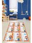 Çarpım Tablosu Temalı Yıkanabilir Eğitici Çocuk Odası Oyun Halısı, Çocuk-45-Turuncu, 4