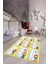 Çarpım Tablosu Temalı Yıkanabilir Eğitici Çocuk Odası Oyun Halısı, Çocuk-45-Sarı, 5