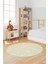 Dijital Baskılı Kaymaz Yıkanabilir Bulut Desenli Yuvarlak Çocuk Odası Halısı, Y-Çocuk-08-Sarı, 4