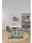 Dijital Kaymaz Yıkanabilir Otobüs Safari Desenli Yuvarlak Çocuk Odası Halısı, Y-Çocuk-01-Yeşil, 1