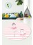 Dijital Kaymaz Yıkanabilir Balerin Kız Desenli Yuvarlak Çocuk Odası Halısı, Y-Çocuk-09-Pembe, 5