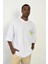 R-5760 Arka Yüz Baskılı Oversize T-Shirt 2