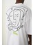 R-5760 Arka Yüz Baskılı Oversize T-Shirt 3