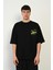 R-5760 Arka Yüz Baskılı Oversize T-Shirt 1
