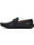 Fly Erkek Siyah Deri Casual Loafer 24SFD632426 2