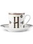 H Harfli Kahve Fincanı 80 ml 4