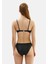 Ortası Halkalı Kaplı Straplez Bikini Takım Siyah 2040ESBK 3