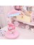 Sanrio LED Gece Işık Doğru Merhaba Kitty Çocukların Öğrenme Zamanı ve Yatak Odası D Écor Adorable Cartoon Table Lamp Gift (Yurt Dışından) 2