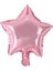 10 Inç Mini Yıldız Folyo Balon Pembe 5 Adet 1