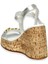 D24YS-1415Z Dolgu Topuk Kadın Sandalet 4