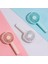 USB Mini Fan Şarj Edilebilir Taşınabilir El Fanı Tembel Geçici Seyahat Alışveriş Soğutma Ev Araba Hava Soğutucu-Pembe (Yurt Dışından) 2
