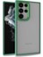 Galaxy Uyumlu S22 Ultra Kılıf Flora Kapak - Yeşil 1