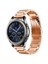 Huawei Uyumlu Watch Gt 3 42MM Krd-04 Metal Kordon-Rose Gold 1