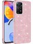 Xiaomi Uyumlu Redmi Note 11 Pro 5g Kılıf Shining Silikon - Pembe 1