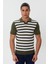 Klasik Kalıp Çizgili Polo Yaka Triko T-Shirt-TY1071TY241 1