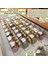16 Adet Paşabahçe Home Made Luxury Cam Kavanoz Baharatlık Gold Kapaklı 300 ml (Stantları Hariçtir ) 1