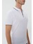 Regular Fermuarlı Polo Yaka Triko Tişört-TY1037TY231 2