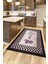 Dijital Baskılı Kaymaz Taban Yıkanabilir Kitchen Yazılı Mutfak Halısı, Mutfak-48-Mor, 5