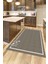 Dijital Baskılı Kaymaz Yıkanabilir Sade Çerçeveli Mutfak Halısı, Mutfak-06-Gri, 4