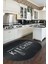 Dijital Baskılı Yıkanabilir Kaymaz Kitchen Yazılı Modern Oval Mutfak Halısı, O-Mutfak-04-Antrasit, 4