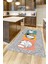 Tencere Ekmek Desenli Kaymaz Taban Yıkanabilir Mutfak Halısı, Mutfak-45-Renkli, 5