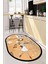 Dijital Baskılı Yıkanabilir Kaymaz Kitchen Yazılı Aşçı Oval Mutfak Halısı, O-Mutfak-03-Turuncu, 5