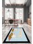 Dijital Baskılı Kaymaz Taban Kitchen Yazılı Modern Mutfak Halısı, Mutfak-18-Mavi, 4