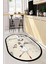 Dijital Baskılı Yıkanabilir Kaymaz Kitchen Yazılı Aşçı Oval Mutfak Halısı, O-Mutfak-03-Krem, 5