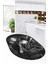 Dijital Baskılı Kaymaz Taban Kaşık Baharat Desenli Oval Mutfak Halısı, O-Mutfak-19-Gri, 5