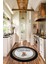 Dijital Kaymaz Taban Yıkanabilir Kitchen Yazılı Yuvarlak Mutfak Halısı, Y-Mutfak-48-Renkli, 2