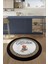 Dijital Kaymaz Taban Yıkanabilir Kitchen Yazılı Yuvarlak Mutfak Halısı, Y-Mutfak-48-Renkli, 4